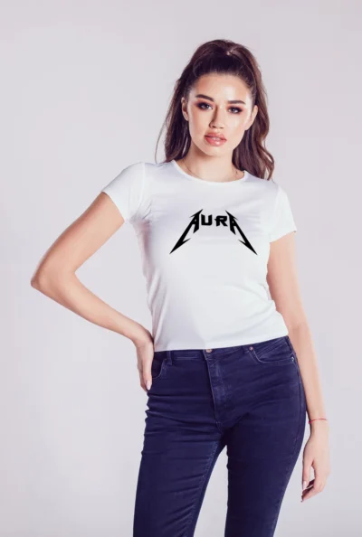 Aura Half Sleeve T-Shirt - Image 5