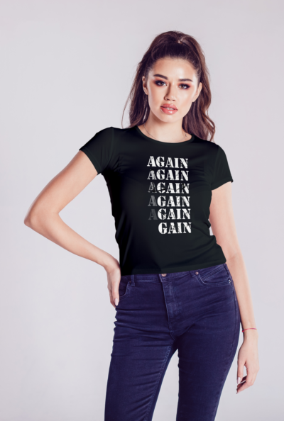 Again Gain Gym Half Sleeve T-Shirt - Image 6