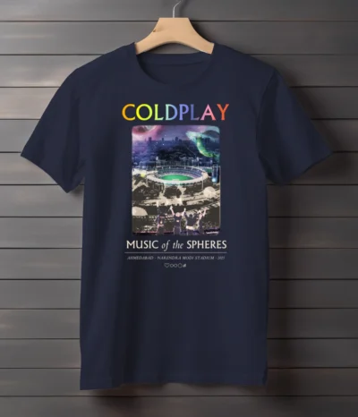 Ahemdabad Coldplay Half Sleeve T-Shirt - Image 2