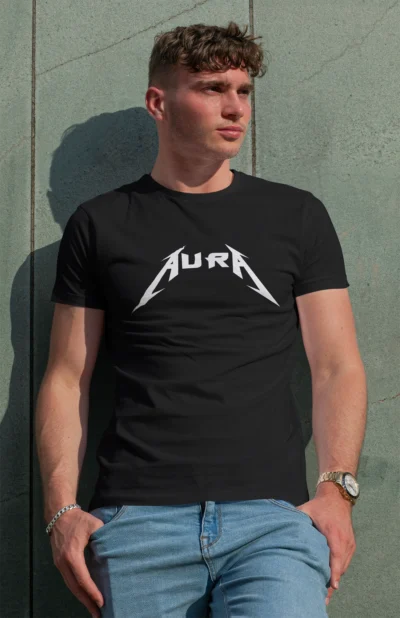 Aura Half Sleeve T-Shirt - Image 4