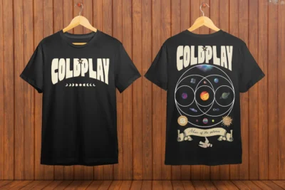 Music of Sphere Coldplay T-Shirt - Image 3