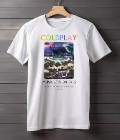 Coldplay Mumbai Half Sleeve T-Shirt