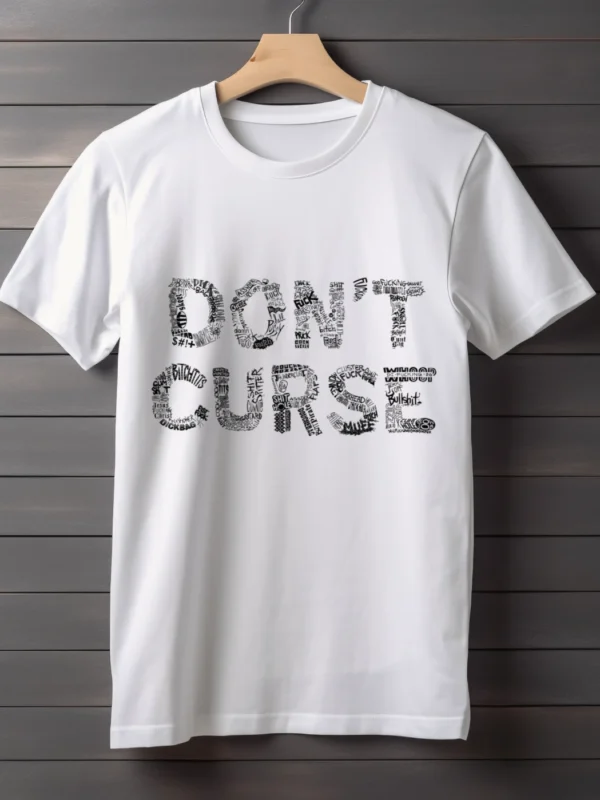 Don't Curse Half Sleeve T-Shirt