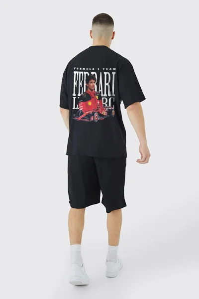 Ferrari x Leclerc Oversized T-Shirt - Image 4