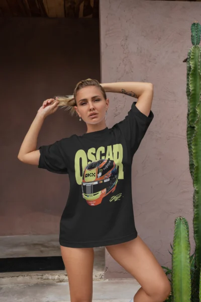Oscar x Mcleren Oversized T-Shirt - Image 3