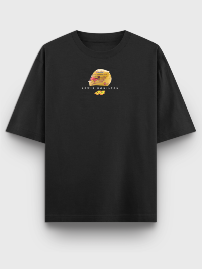 Hamilton x Ferrari Oversized T-Shirt - Image 4