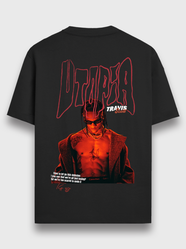 Utopia Red x Travis Scott Regular T-shirt