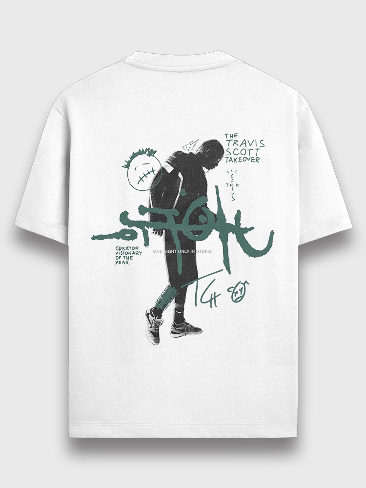 Utopia Takeover x Travis Scott Regular T-shirt